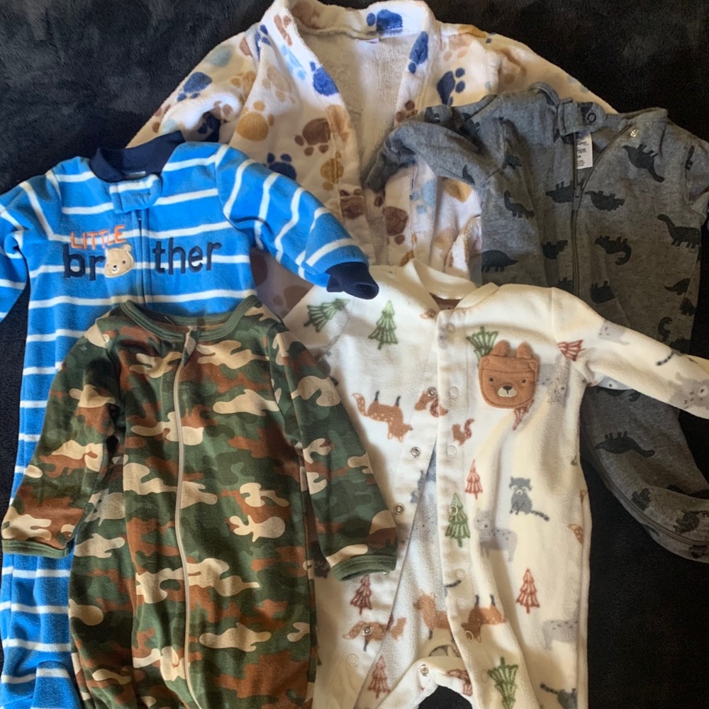 Baby Boy 0-3 month sleepers